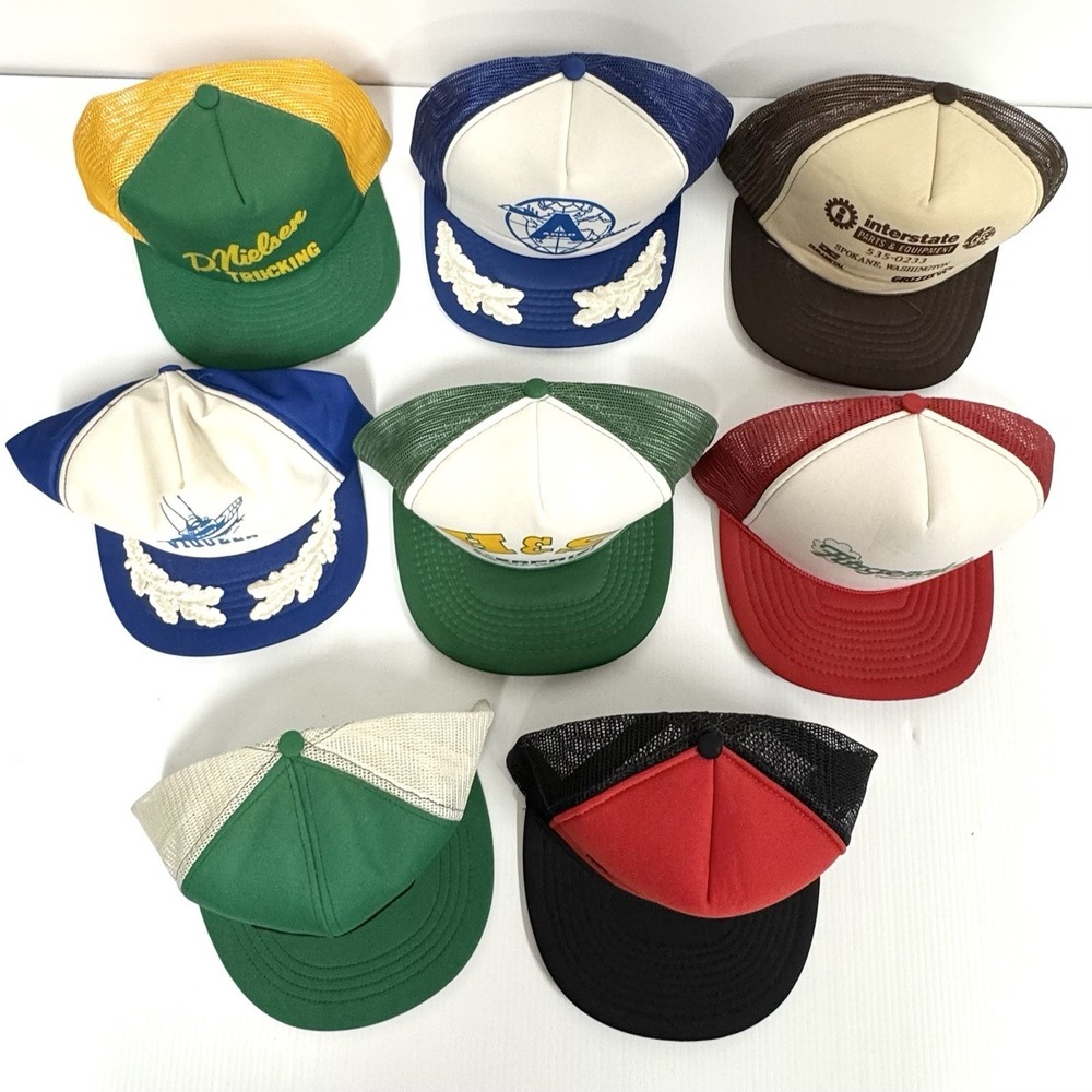 Vintage Snapback Trucker Hat lot - Picture 2 of 16